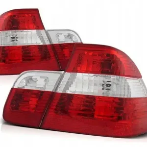 Lampy tył clear BMW E46 sedan RED WHITE DEPO Oferta limitowana