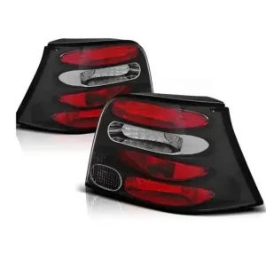 Lampy Tylne Nowe Vw Golf Iv 4 97-03 Black Design Nowość