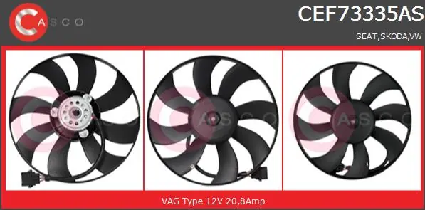 Szybka dostawa Wentylator CASCO CEF73335AS
