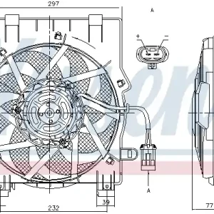 Wentylator NISSENS 85197 Promocja