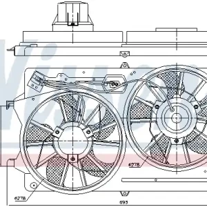 Wentylator NISSENS 85215 Szybka dostawa