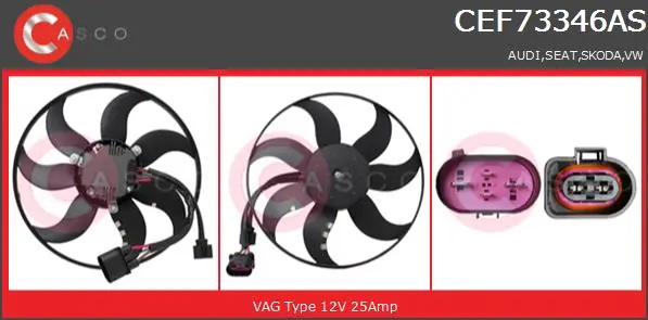 Oferta Wentylator CASCO CEF73346AS