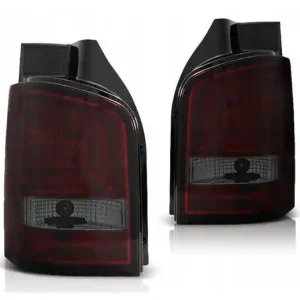 Lampy tylne diodowe vw t5 03-09 red smoke led bar Niska cena