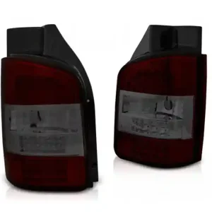 Lampy Tylne Diodowe Vw T5 03-09 Red Smoke Led Tylko dziś