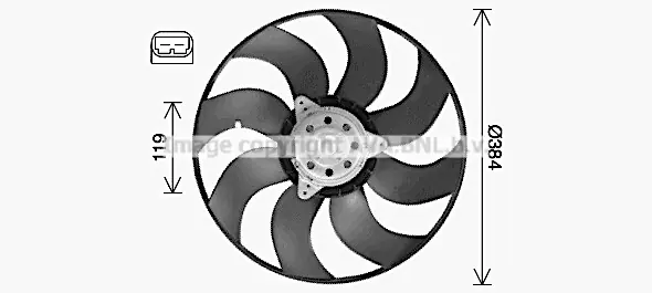 Wentylator AVA QUALITY COOLING RT7664 Nowość