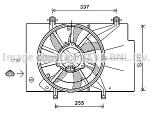 Wentylator AVA QUALITY COOLING FD7582 Bezpieczna płatność