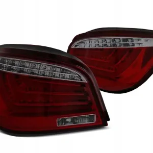 Lampy tylne diodowe BMW E60 03-07 LED BAR Smoke Niska cena