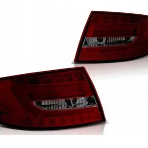Lampy tylne diodowe AUDI A6 C6 LED 6PIN smoke Oferta limitowana
