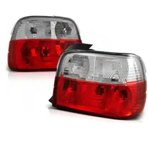 Lampy Tylne Bmw E36 93-99 Compact Clear Red White Popularny