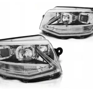 LAMPY REFLEKTORY VW T6 15- CHROME LED TRU DRL Tani