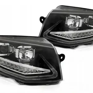 Wyprzedaż Lampy reflektory Vw T6 15- black tube led drl dts