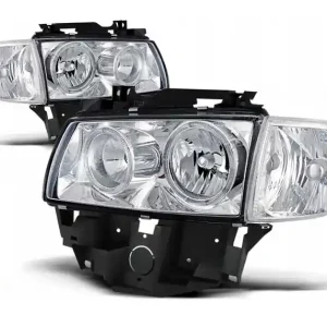 LAMPY REFLEKTORY VW T4 96-03 BUS RINGI CHROME FK Zwrot pieniędzy