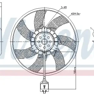 Wentylator NISSENS 850061 Ostatnia szansa