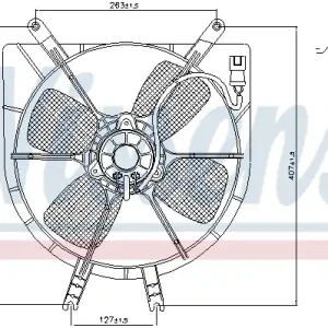 Wentylator NISSENS 85043 Kup teraz