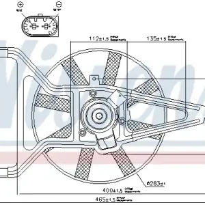 Ostatnia szansa Wentylator NISSENS 85041