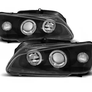 Lampy Reflektory Peugeot 106 96-03 Ringi Black Kup teraz