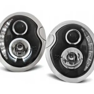 Lampy Reflektory Mini Cooper 01-06 Daylight Black Najlepsza cena