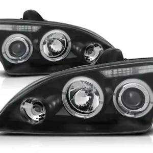 Lampy Reflektory Ford Focus Ii 04-08 Ringi Black Wysoka jakość