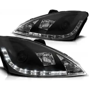 Bezpieczna płatność LAMPY REFLEKTORY FORD FOCUS 01-04 BLACK DAYLIGHT