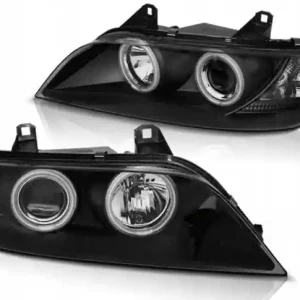Lampy Reflektory Bmw Z3 96-02 Ringi Ccfl Black Ostatnia szansa