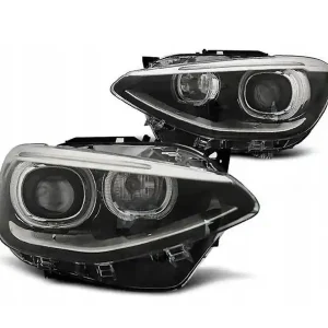 Najlepsza cena Lampy reflektory Bmw F20 F21 11-14 ringi led black