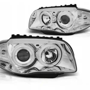 Lampy Reflektory Bmw E87 E81 04-11 Ccfl Chrome Autentyczny
