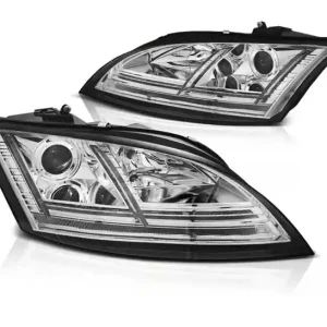 Lampy Reflektory Audi Tt 06-10 8j Chrome Led Dts Niska cena