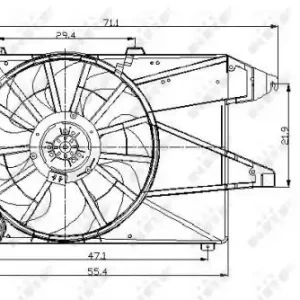 Wentylator NRF 47004 Premium