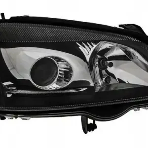 Lampy przednie reflektory Opel Astra G Black Clear Premium