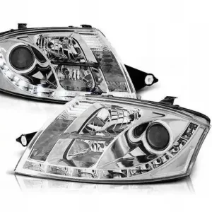 Lampy przednie reflektory Audi TT 8N CHROM DAYLIGH Szybka dostawa