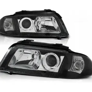 Wyprzedaż Lampy przednie reflektory Audi A4 B5 Lift Black so