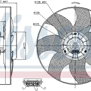 Wentylator NISSENS 85698 Bezpieczna płatność