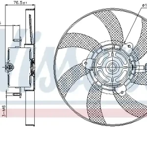 Wentylator NISSENS 85716 Zamów teraz