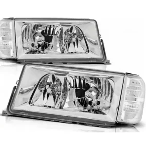 Lampy przednie Mercedes W201/190 12.82-05.93 chrom Rabat