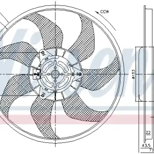 Kup teraz Wentylator NISSENS 85776