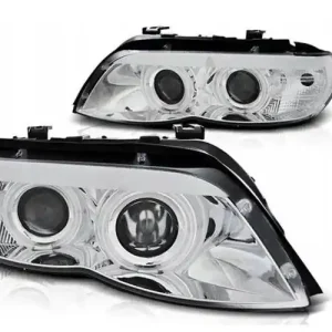 Lampy przednie Bmw X5 E53 03-06 chrome ringi xenon Popularny