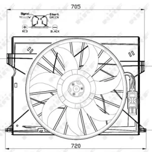 Wentylator NRF 47444 Ekspresowa dostawa