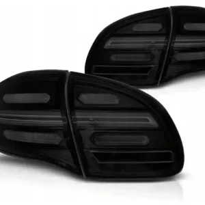 Lampy Porsche Cayenne 10-15 Black Smoke Led Dts Zwrot pieniędzy