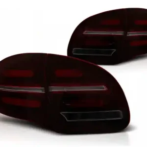 Autentyczny Lampy Porsche Cayenne 10-15 Black R-smoke Led Dts