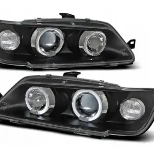 Lampy Peugeot 206 Od 2002 H7/H7 Ringi Chrome Niska cena