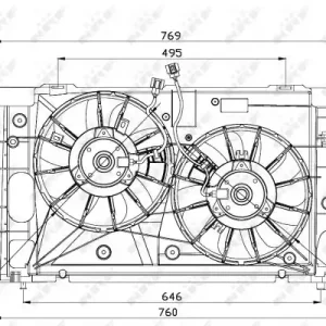 Wentylator NRF 47568 Nowość