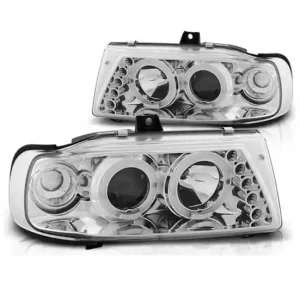 Lampy Nowe Seat Ibiza / Cordoba 93-99 Ringi Chrome Oryginalny