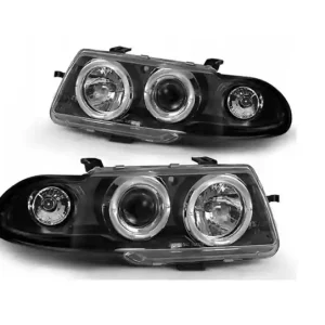 Zwrot pieniędzy Lampy Nowe Opel Astra F 91-94 Ringi Soczewki Black