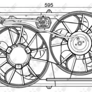 Wentylator NRF 47061 Tani