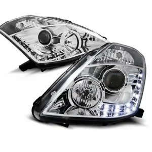 Ekspresowa dostawa Lampy Nowe Nissan 350z 350z 03-05 Chrome Led Xenon
