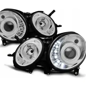 Lampy Nowe Mercedes W211 E-klasa 02-06 Chrome Led Kup teraz