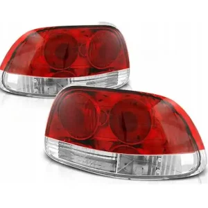 Lampy Nowe Honda Crx Del Sol 92-97 Clear Red White Zwrot pieniędzy