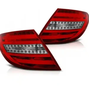 Lampy Mercedes W204 Sedan 07-10 Red White Led Bar Szybka dostawa