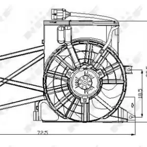 Wentylator NRF 47013 Wyprzedaż