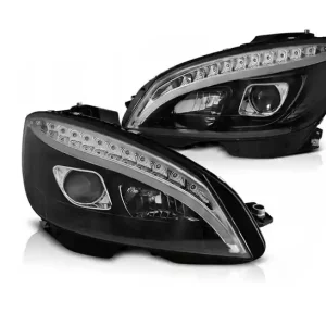 Lampy Mercedes W204 C-klasa 07-10 Black Led Dts Zamów teraz